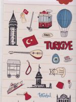 استیکر 22 تکه فانکیز استانبول (لانگو) fu-024