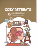 کتاب رنگ آمیزی (طرح COZY RETREATS،کد 1707) (سیمی) | رضا حتمی رازلیقی