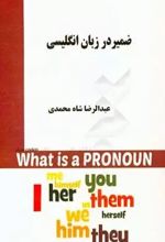 ضمیر در زبان انگلیسی