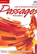 Passages 1: video activity book