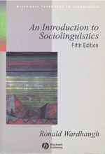 An Introduction to Sociolinguistics