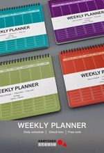 دفتر برنامه ریزی weekly planner