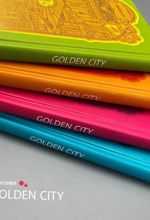 دفتر یادداشت مدل golden city