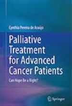 جلد کتاب Palliative Treatment for Advanced Cancer Patients