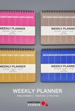 پلنر رحلی مدل weekly planner