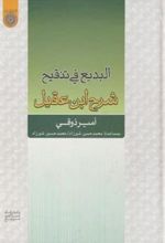 کتاب البدیع فی تنقیح شرح ابن عقیل