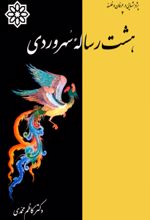 جلد کتاب هشت رساله سهروردی