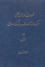 کتاب فهرست نسخه های خطی مرکز دائرة المعارف بزرگ اسلامی (3 جلد)