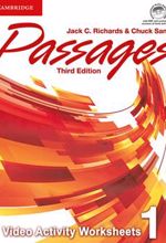 کتاب Passages 1: video activity book