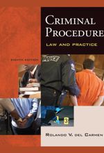 جلد کتاب Criminal Procedure
