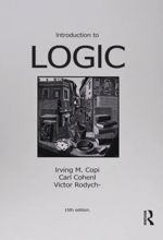 جلد کتاب Introduction to Logic