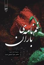 جلد کتاب غم‌نامه‌ی باران