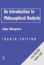 جلد کتاب An Introduction to Philosophical Analysis