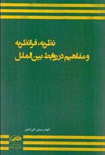 کتاب نظریه فرانظریه و مفاهیم در روابط بین الملل