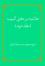 جلد کتاب حاشیه بر مغنی اللبیب (الجزء الثانی)