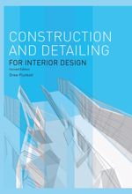 جلد کتاب Construction and Detailing for Interior Design