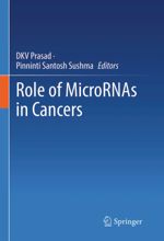 جلد کتاب Role of MicroRNAs in Cancers