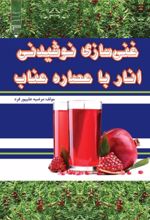 جلد کتاب غنی‌سازی نوشیدنی انار با عصاره عناب