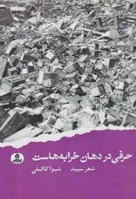 کتاب حرفی در دهان خرابه هاست