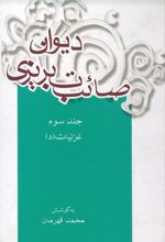 جلد کتاب دیوان صائب تبریزی (جلد سوم)