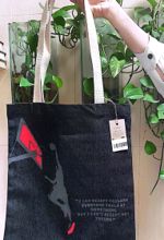 کیف پارچه‌ای 35*41 (طرح بسکتبال جین)