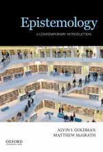 جلد کتاب Epistemology