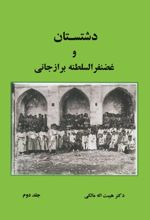 جلد کتاب دشتستان و غضنفرالسلطنه برازجانی ( جلد دوم )