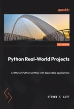 جلد کتاب Python Real-World Projects