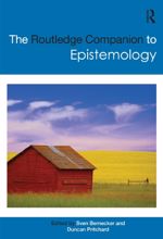 جلد کتاب The Routledge Companion to Epistemology