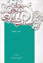 جلد کتاب راهنمای دیوان صائب تبریزی (جلد هفتم)