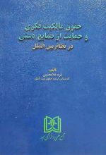 حقوق مالکیت فکری و حمایت از صنایع دستی در نظام بین الملل