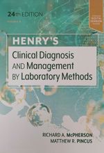 Henry's Clinical Diagnosis and Management by Laboratory Methods