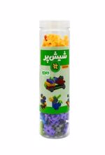 بسته اسباب بازی ساختنی شیش پر(لیبل سبز)