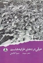 حرفی در دهان خرابه هاست