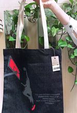 کیف پارچه‌ای 35*41 (طرح بسکتبال جین)