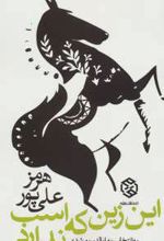 این زین که اسب ندارد