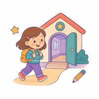 آماده سازی برای مهد یا مدرسه