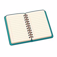 دفتر یادداشت خط دار