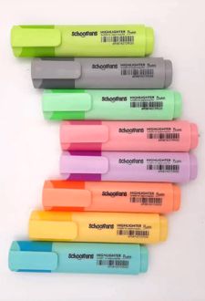 علامت ‌زن 8 رنگ پاستلی اسکول فنز