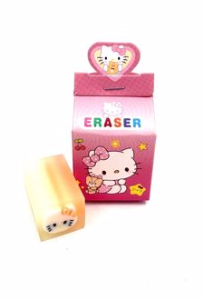 پاک‌کن PVC کرومی (فانتزی) - صورتی کیتی