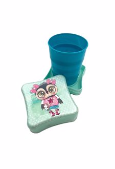 لیوان تاشوی طرح فانتزی (فرمی نو) - سبز