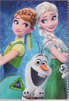 دفتر نقاشی وزیری سیمی طلقی 60 برگ (هیرمند) - فروزن