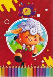 دفتر نقاشی 50 برگ فنری (هدهد) - مل مل