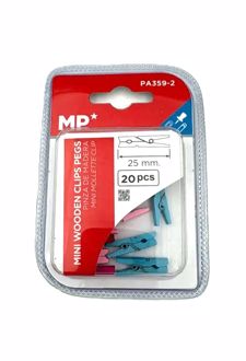 گیره چوبی رنگی 2.5 سانتی (mp)