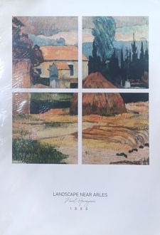 دفتر طراحی A3 کاغذ‌پارس (پیل - LANDSCAPE NEAR ARLES)