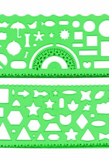 شابلون دوقلو ژله‌ای (نابیل) - سبز