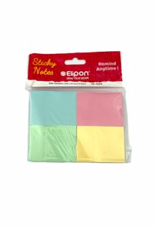 استیک‌نوت 51*38 رنگی 100 برگ چهار عددی (الیپون)