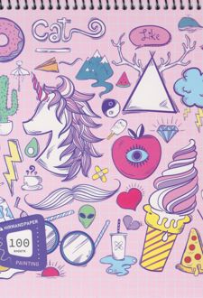 دفتر نقاشی خشتی سیم از بالا (هیرمند) - یونیکورن