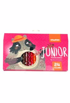 ماژیک نقاشی 48 رنگ جونیور اسکول فنز - (خرس)