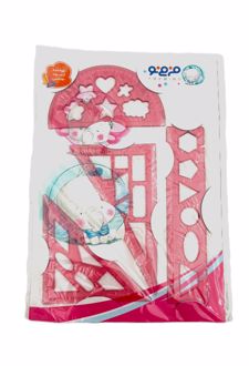 ست 4 تیکه ژله‌ای (فرمی نو) - صورتی